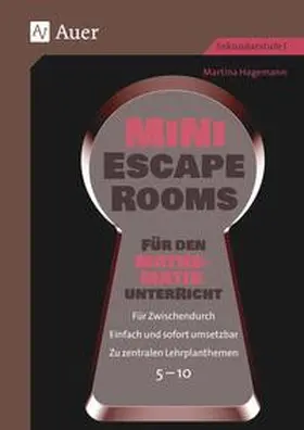 Hagemann |  Mini-Escape Rooms für den Mathematikunterricht | Buch |  Sack Fachmedien