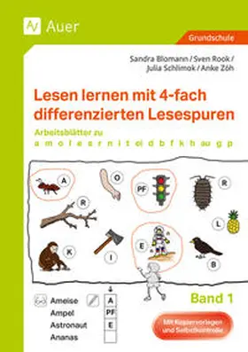Blomann / Rook / Schlimok |  Lesen lernen mit 4-fach differenzierten Lesespuren | Buch |  Sack Fachmedien