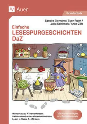 Blomann / S.Rook / Schlimok |  Einfache Lesespurgeschichten DaZ | Buch |  Sack Fachmedien