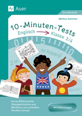 Sommer |  10-Minuten-Tests Englisch - Klasse 3/4 | Buch |  Sack Fachmedien