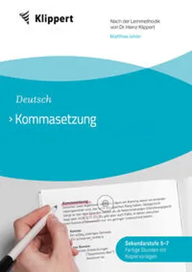 Johler |  Kommasetzung | Buch |  Sack Fachmedien