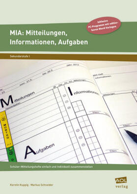 Kuppig / Schneider |  MIA: Mitteilungen, Informationen, Aufgaben (Sek I) | Buch |  Sack Fachmedien