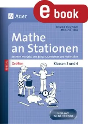 Eselgrimm / Frank | Mathe an Stationen Spezial Größen 3+4 | E-Book | sack.de