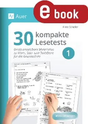 Scheller |  30 kompakte Lesetests für Klasse 1 | eBook | Sack Fachmedien
