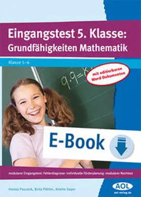 Passeck / Pöhler / Seyer |  Eingangstest 5. Kl.: Grundfähigkeiten Mathematik | eBook | Sack Fachmedien