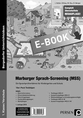 Holler-Zittlau / Dux / Berger |  Marburger Sprach-Screening (MSS) - Testbögen | eBook | Sack Fachmedien