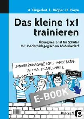 Fingerhut / Kröper / Kreye |  Das kleine 1x1 trainieren | eBook | Sack Fachmedien