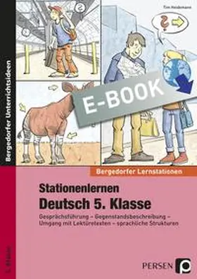 Heidemann |  Stationenlernen Deutsch 5. Klasse | eBook | Sack Fachmedien