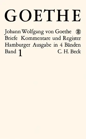 Goethe / Mandelkow / Morawe |  Goethes Briefe und Briefe an Goethe | Buch |  Sack Fachmedien