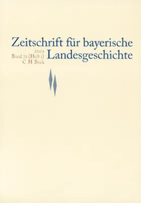 Kommission für bayerische Landesgeschichte bei der Bayerischen Akademie der Wissenschaften |  Zeitschrift für bayerische Landesgeschichte | Buch |  Sack Fachmedien