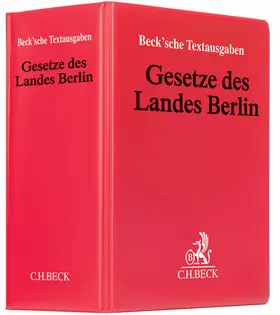 Driehaus / Kärgel |  Gesetze des Landes Berlin, mit Fortsetzungsbezug | Loseblattwerk |  Sack Fachmedien