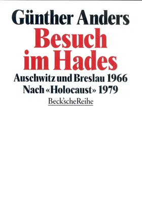Anders |  Besuch im Hades | Buch |  Sack Fachmedien