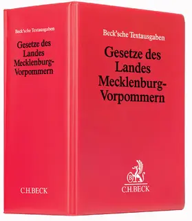 Knöll / Lambrecht |  Gesetze des Landes Mecklenburg-Vorpommern, mit Fortsetzungsbezug | Loseblattwerk |  Sack Fachmedien