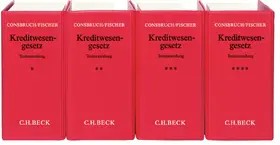 Consbruch / Fischer |  Kreditwesengesetz, mit Fortsetzungsbezug | Loseblattwerk |  Sack Fachmedien