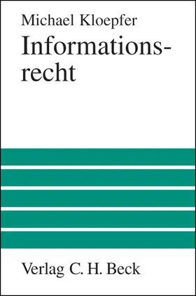 Kloepfer |  Informationsrecht | Buch |  Sack Fachmedien