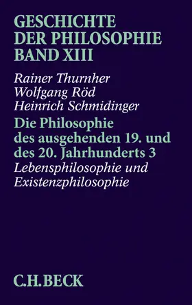 Thurnher / Röd / Schmidinger |  Die Philosophie des ausgehenden 19. und des 20. Jahrhunderts 3 | Buch |  Sack Fachmedien