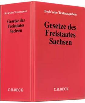 Knöll / Antoni |  Gesetze des Freistaates Sachsen, ohne Fortsetzungsbezug | Loseblattwerk |  Sack Fachmedien