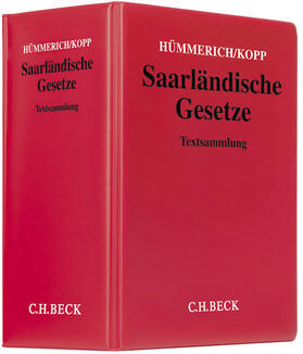 Hümmerich / Kopp |  Saarländische Gesetze, ohne Fortsetzungsbezug | Loseblattwerk |  Sack Fachmedien