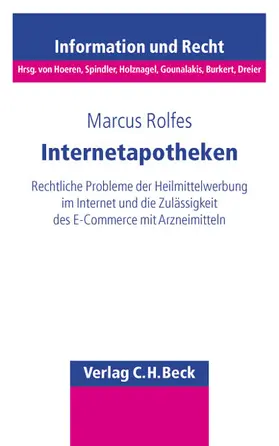 Rolfes |  Internetapotheken | Buch |  Sack Fachmedien