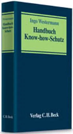 Westermann |  Handbuch Know-how-Schutz | Buch |  Sack Fachmedien