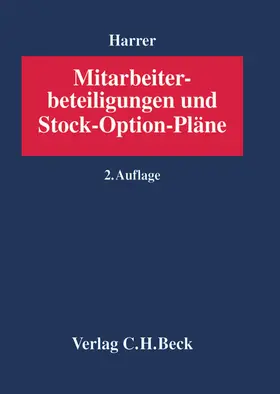 Harrer |  Mitarbeiterbeteiligungen und Stock-Option-Pläne | Buch |  Sack Fachmedien