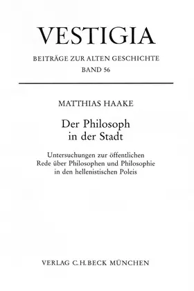 Haake |  Der Philosoph in der Stadt | Buch |  Sack Fachmedien