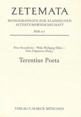 Kruschwitz / Ehlers / Felgentreu |  Terentius Poeta | Buch |  Sack Fachmedien