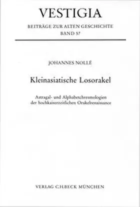 Nollé |  Kleinasiatische Losorakel | Buch |  Sack Fachmedien