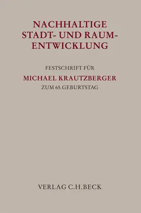 Krautzberger / Battis / Söfker |  Nachhaltige Stadt- und Raumentwicklung | Buch |  Sack Fachmedien