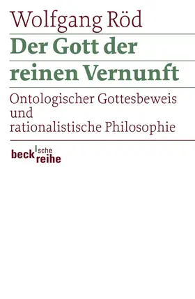 Röd |  Der Gott der reinen Vernunft | Buch |  Sack Fachmedien