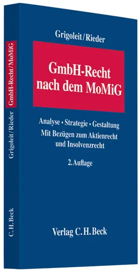 Grigoleit / Rieder |  GmbH-Recht nach dem MoMiG | Buch |  Sack Fachmedien