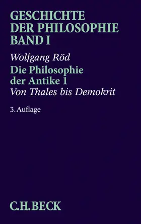 Röd |  Geschichte der Philosophie | Buch |  Sack Fachmedien