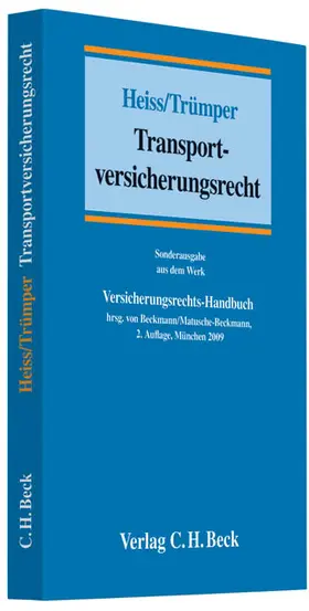 Heiss / Trümper |  Transportversicherungsrecht | Buch |  Sack Fachmedien