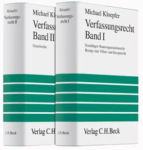 Kloepfer |  Verfassungsrecht | Buch |  Sack Fachmedien