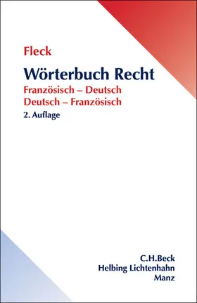 Fleck |  Wörterbuch Recht | Buch |  Sack Fachmedien