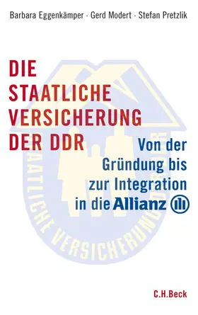 Eggenkämper / Modert / Pretzlik |  Die staatliche Versicherung der DDR | Buch |  Sack Fachmedien