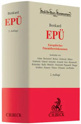 Ehlers / Kinkeldey | Europäisches Patentübereinkommen | Buch | 978-3-406-60579-6 | sack.de