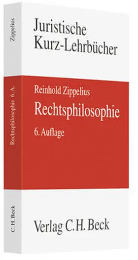 Zippelius |  Rechtsphilosophie | Buch |  Sack Fachmedien