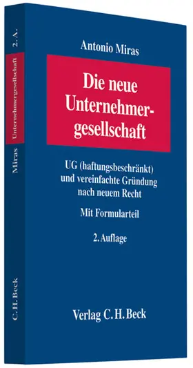 Miras |  Die neue Unternehmergesellschaft | Buch |  Sack Fachmedien