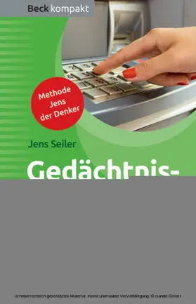 Seiler |  Gedächtnistraining | eBook | Sack Fachmedien