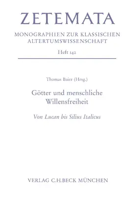 Stürner / Baier |  Götter und menschliche Willensfreiheit | Buch |  Sack Fachmedien