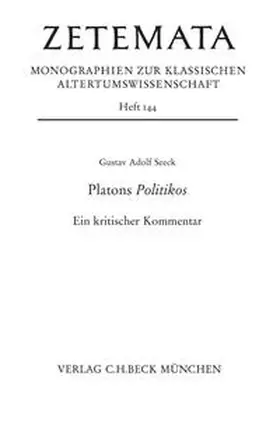 Seeck |  Platons Politikos | Buch |  Sack Fachmedien