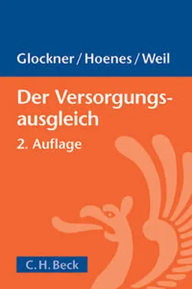 Glockner / Hoenes / Weil |  Der Versorgungsausgleich | Buch |  Sack Fachmedien
