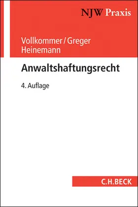 Vollkommer |  Anwaltshaftungsrecht | Buch |  Sack Fachmedien