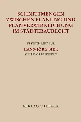 Spannowsky / Büchner |  Schnittmengen zwischen Planung und Planverwirklichung im Städtebaurecht | Buch |  Sack Fachmedien