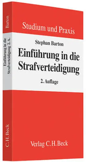 Barton |  Einführung in die Strafverteidigung | Buch |  Sack Fachmedien