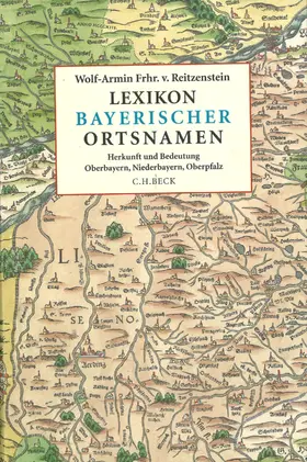 Reitzenstein |  Lexikon bayerischer Ortsnamen | eBook | Sack Fachmedien