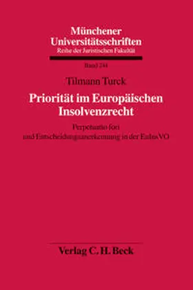 Turck |  Priorität im Europäischen Insolvenzrecht | Buch |  Sack Fachmedien