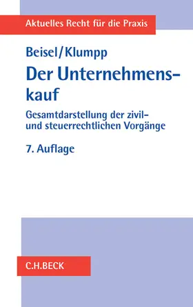Beisel / Klumpp |  Der Unternehmenskauf | Buch |  Sack Fachmedien