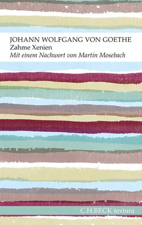 Goethe |  Zahme Xenien | eBook | Sack Fachmedien